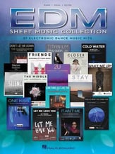 EDM Sheet Music Collection piano sheet music cover